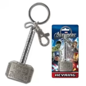 Marvel Thor Hammer Pewter Key Chain