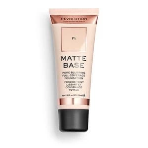 Revolution Matte Base Foundation F1