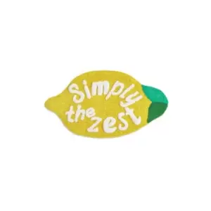 Sassy B Simply the Zest Yellow Bath Mat