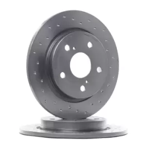 BREMBO Brake disc 08.A912.1X Brake rotor,Brake discs TOYOTA,AURIS (NRE15_, ZZE15_, ADE15_, ZRE15_, NDE15_),AURIS (NZE18_, ZRE18_),Auris Kombi (_E18_)