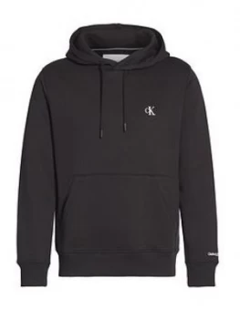 Calvin Klein Jeans CK Essential Regular Overhead Hoodie - Black Size M Men