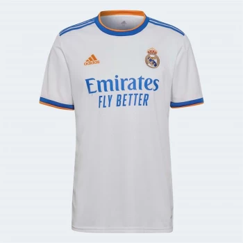 adidas Real Madrid Home Shirt 2021 2022 - White