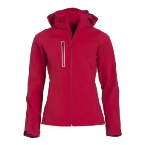 Clique Womens/Ladies Milford Soft Shell Jacket (XXL) (Red)