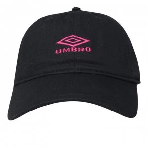 Umbro Classic Cap - Black/BerryPink