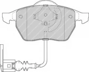 Ferodo FDB1463 Brake Pad Set Front Axle Premier Car