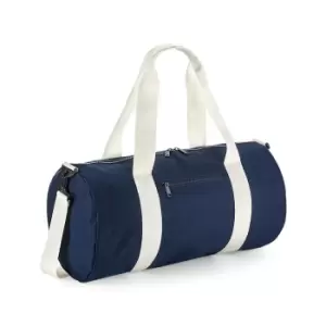 BagBase Original XL Barrel Bag (One Size) (French Navy/Off White)