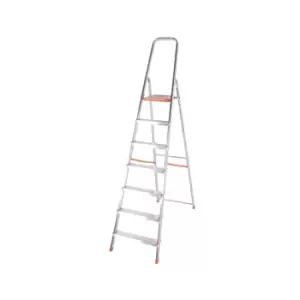 7 Tread Light Duty Platform Step Ladder