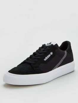 Adidas Originals Continental Vulc Canvas - Black