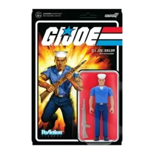 G.I. Joe Wave 2 Blueshirt Clean Light Brown Reaction Figure