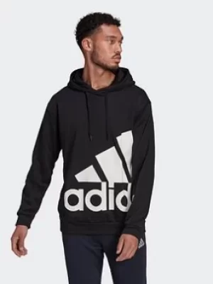 Adidas Essentials Giant Logo French Terry Hoodie