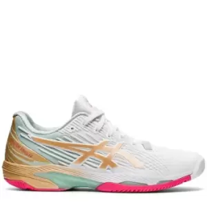 Asics Solution Speed FF 2 Womens Tennis Shoes - White