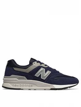 New Balance 997 Trainers - Navy/Grey, Navy/Grey, Size 8, Men