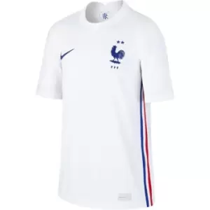 Nike France Away Shirt 2020 Junior - White