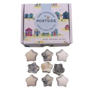 Set of 9 Handmade Soya Wax Melts - Portside Seaside