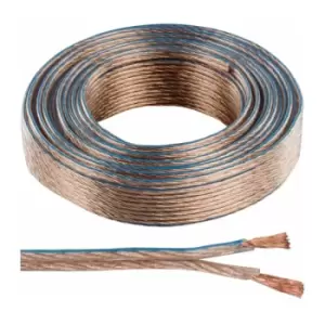 Loops - 50m (164 ft) Quality Speaker Cable 4.0mm 11 awg Wire Reel Drum Amp HiFi Loud cca Strands