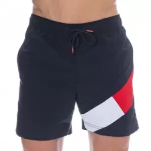 Tommy Hilfiger Flag Swim Shorts - Navy L