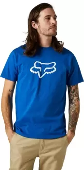 FOX Legacy FOX Head T-Shirt, blue, Size L, blue, Size L