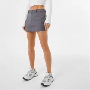 Jack Wills Tech Cargo Mini Skirt - Grey