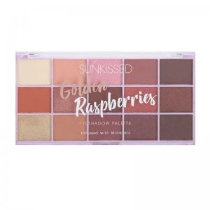 Sunkissed Golden Raspberries Eyeshadow Palette 15 x 1.7g