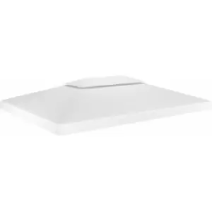 Vidaxl - 2-Tier Gazebo Top Cover 310 g/m² 4x3 m White White