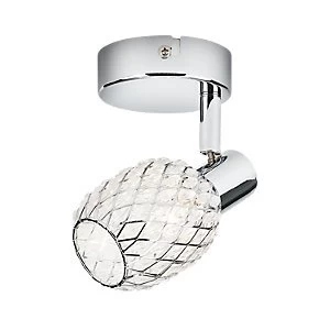 Philips Deltoid Polished Chrome Single Spotlight - G9