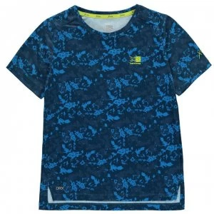 Karrimor X Race Short Sleeve T Shirt Junior Boys - Blue AOP