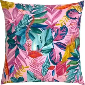 Furn Psychedelic Jungle Outdoor Cushion Cover (One Size) (Multicoloured) - Multicoloured