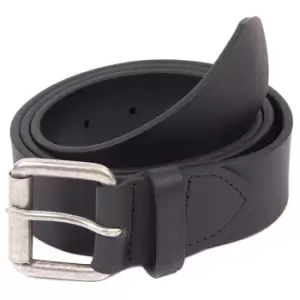 Barbour Mens Allanton Leather Belt Black Large