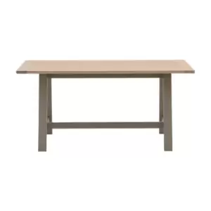 Gallery Interiors Ascot Trestle Table in Prairie