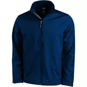 Elevate Mens Maxson Softshell Jacket (M) (Navy)