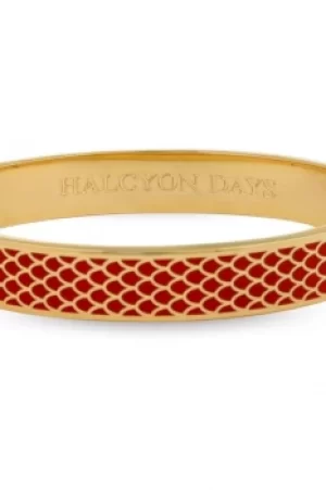 Ladies Halcyon Days Gold Plated Salamander Bangle HBSAL0610G