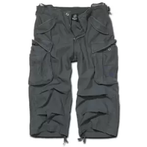 Brandit Industry 3/4 Shorts, black-grey, Size XL, black-grey, Size XL