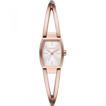 DKNY White and Rose Gold 'Crosswalk' Fashion Watch - NY2937