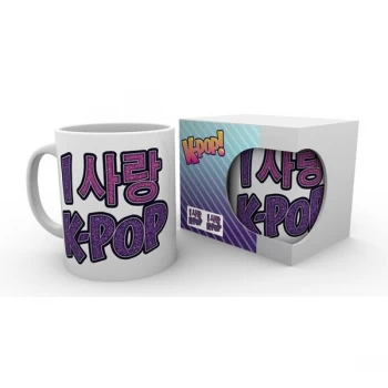 KPOP Love Hangul / I Love K-POP Mug