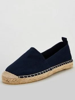 Superdry Erin Espadrille - Navy, Size 5, Women