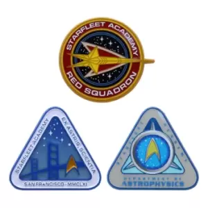 Star Trek Pin Badge Set Starfleet Academy Limited Edition