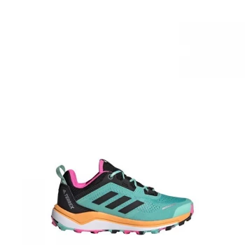 adidas Terrex Agravic Flow Primegreen Trail Running Shoes - Acid Mint / Core Black / Screa