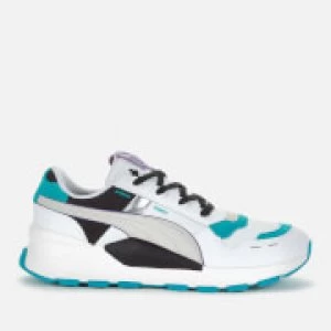 Puma Mens Rs 2.0 Futura Trainers - Puma White/Viridian Green - UK 9