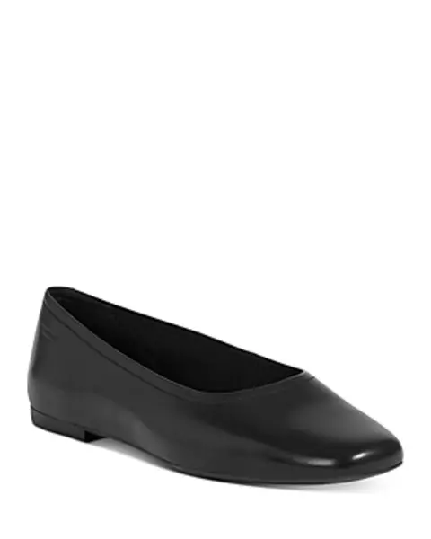 Vagabond Womens Jolin Square Toe Ballet Flats