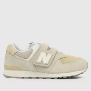 New Balance Stone 574 V Junior Trainers