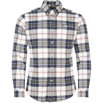 Barbour Ronan Tailored Check - Ecru BE11