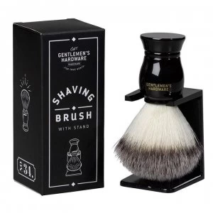 Gentlemens Hardware Shaving Brush and Stand - Multi