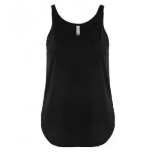 Next Level Womens/Ladies Sleeveless Tank Top (XL) (Black)