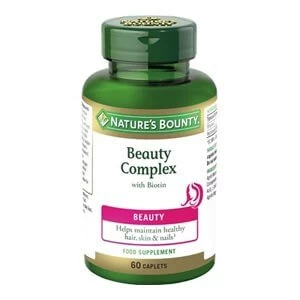 Natureamp39s Bounty Beauty Complex with Biotin 60 Caplets