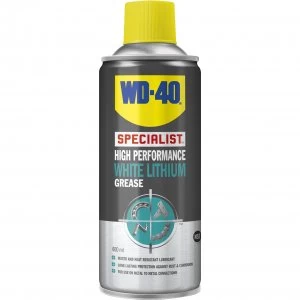 WD40 Specialist White Grease Aerosol Spray 400ml