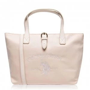 US Polo Assn Small Tote Bag - OFF-WHITE 802