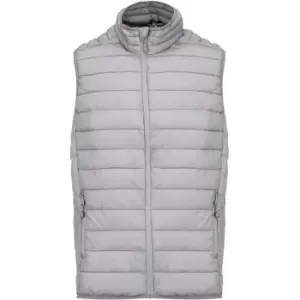 Kariban Mens Quilted Lightweight Down Bodywarmer (XL) (Marl Silver)