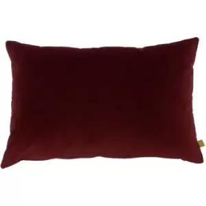 Furn Velvet Cushion Cover (One Size) (Ox Blood)