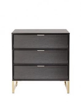 Swift Diego Ready Assembled 3 Drawer Chest