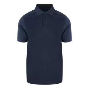 AWDis Just Polos Mens Stretch Pique Polo Shirt (S) (Navy)